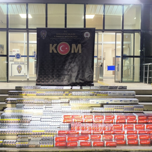 Şanlıurfa'da kaçakçılık operasyonunda 2 şüpheli yakalandı