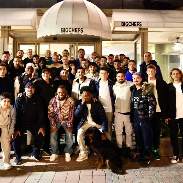 Bodrum FK teknik ekibi ve futbolcular yemekte bir araya geldi