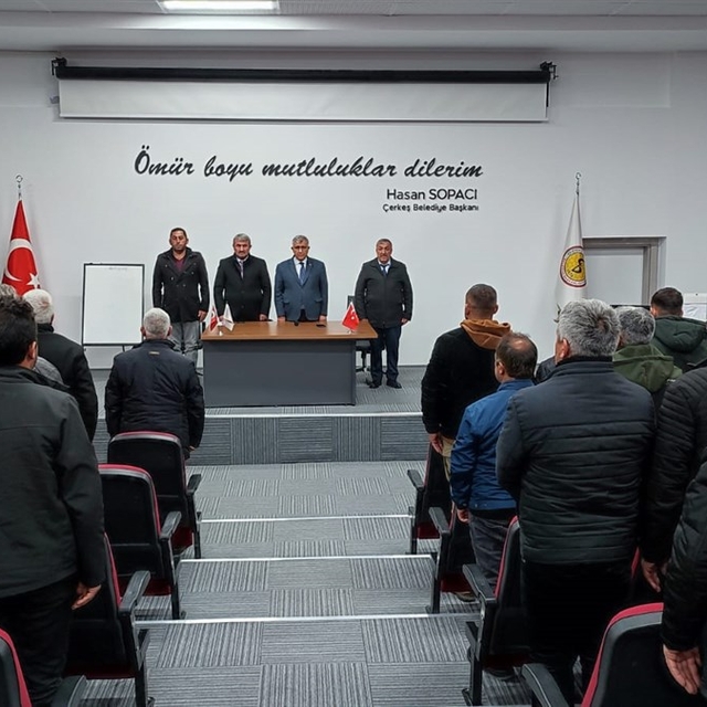 Çerkeş'te Köylere Hizmet Götürme Birliği Meclis Toplantısı yapıldı