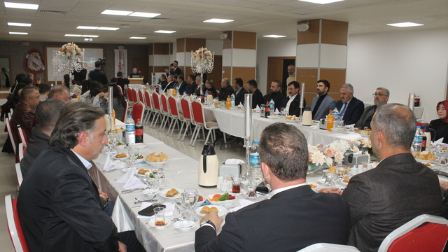 Samsun'da "Okul Destek Odası Projesi" destekçileri onuruna yemek düzenlendi