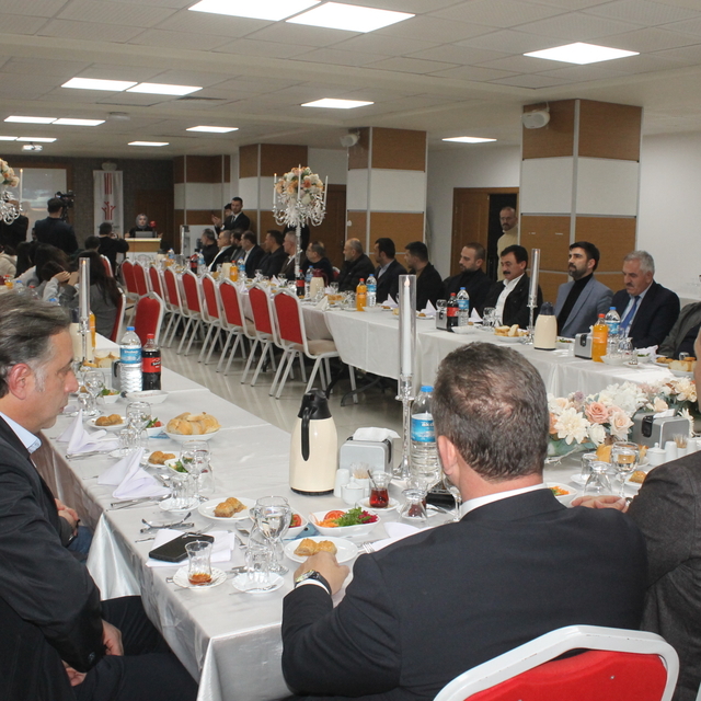 Samsun'da "Okul Destek Odası Projesi" destekçileri onuruna yemek düzenlendi