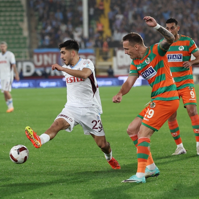 Trabzonspor ile Alanyaspor 17'nci randevuda