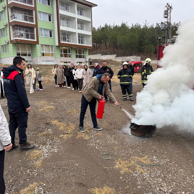 Osmancık'ta huzurevi personeline afet farkındalık eğitimi verildi
