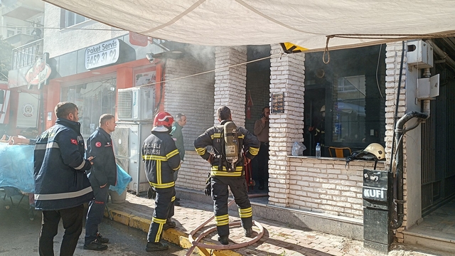 Kocaeli'de restoranda çıkan yangında 1 kişi yaralandı