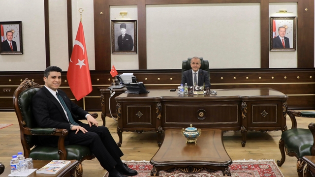 GİAT Genel Başkanı Mustafa Kazım Alpay Elazığ'da ziyaretlerde bulundu