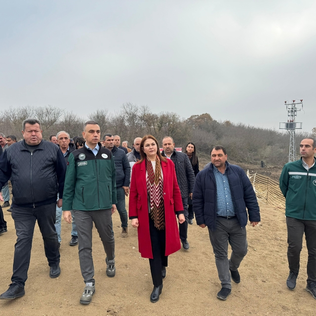 Edirne'de sulama imkanlarını artıracak Çömlekköy Barajı'nın yapımı sürüyor