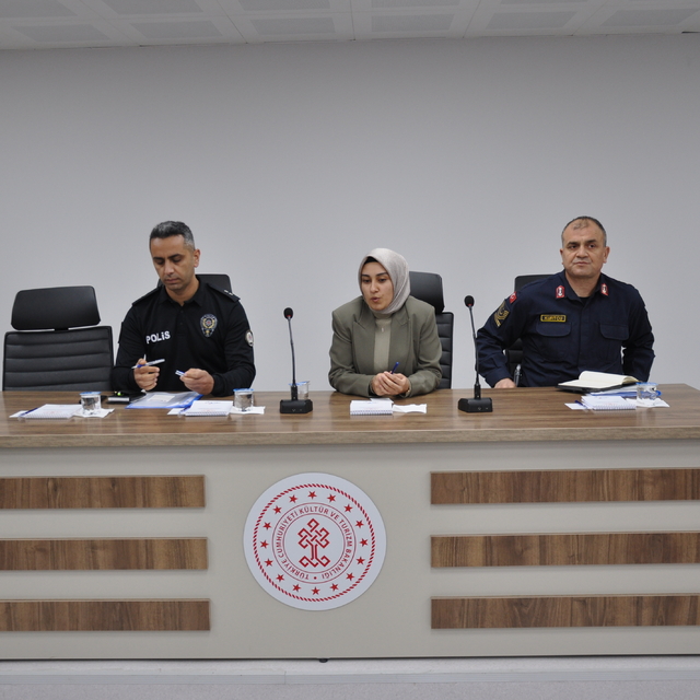 Gümüşhacıköy'de kasım ayı muhtarlar toplantısı yapıldı