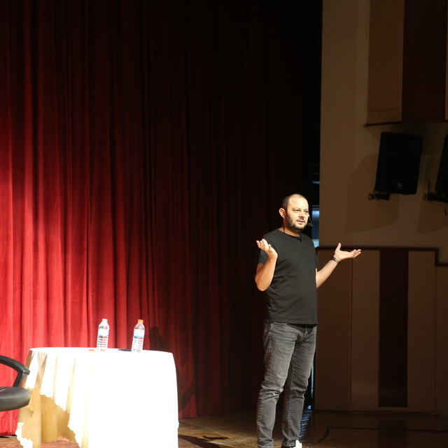 Tokat'ta "Şölen" adlı tek kişilik stand up gösterisi yapıldı