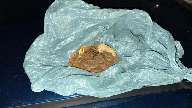 Iğdır'da Bizans dönemine ait 201 altın sikke ele geçirildi