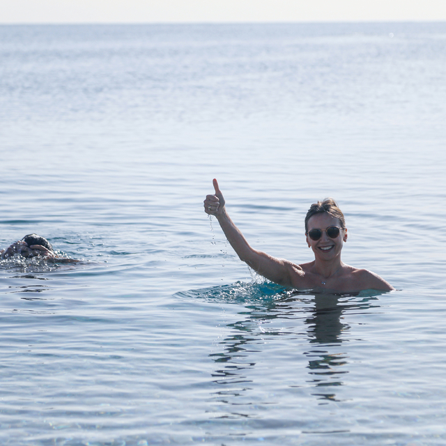 Antalya'da kasım sonunda deniz keyfi