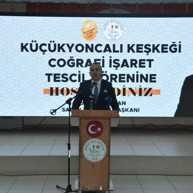 Tekirdağ'da coğrafi işaretli "Küçükyoncalı keşkeği" için tanıtım toplantısı...