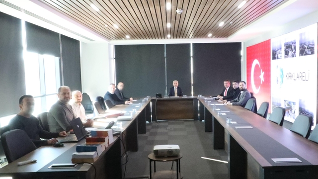 Kırklareli OSB yönetim kurulu toplantısı yapıldı