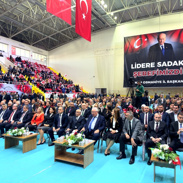 MHP Osmaniye'de "Bir ve Birlikte Hilal'e Doğru Türkiye" toplantısı düzenled...