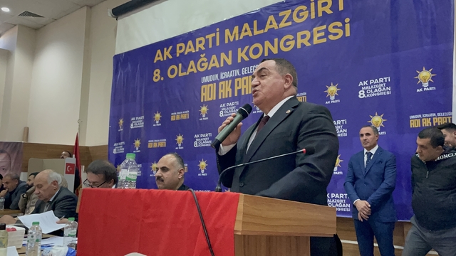 AK Parti Malazgirt 8. Olağan İlçe Kongresi yapıldı