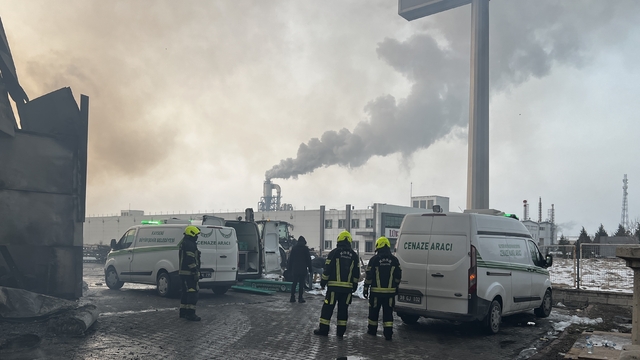 Kayseri'de mobilya fabrikasında yangın: 3 ölü (4)