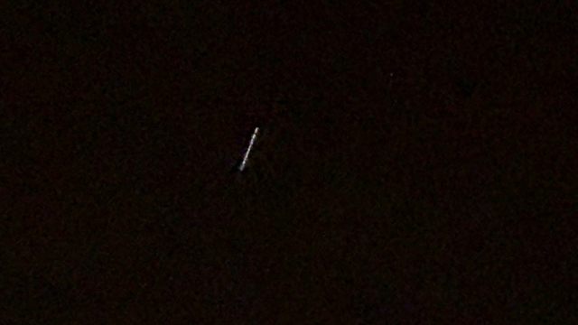 Bitlis semalarında Starlink uyduları görüntülendi