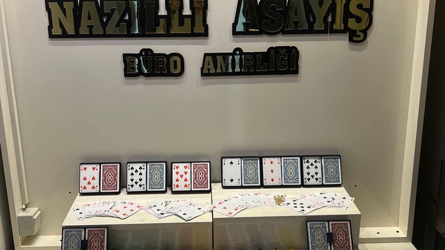Nazilli'de kiralık evlerde kumar oynatanlara operasyon: 2 gözaltı