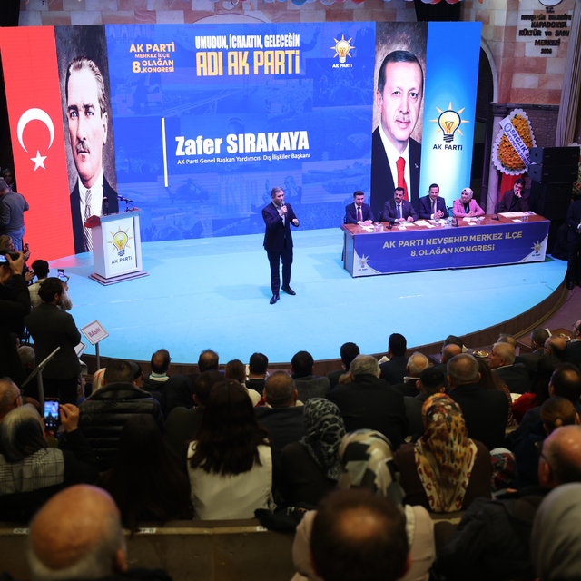 AK Parti Genel Başkan Yardımcısı Sırakaya, Nevşehir'de konuştu: