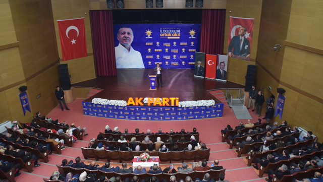 Batman'da "AK Parti Teşkilatları İl Delegeleri Ortak Akıl Toplantısı" yapıldı