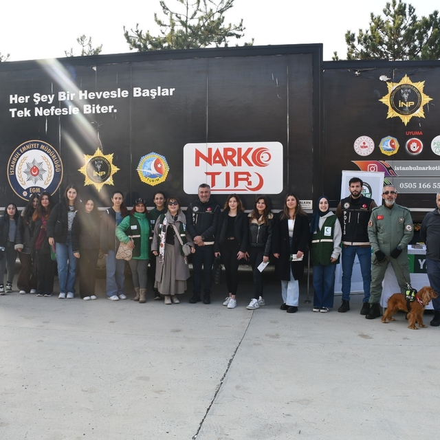 Tekirdağ NKÜ'de öğrencilere uyuşturucunun zararları anlatıldı