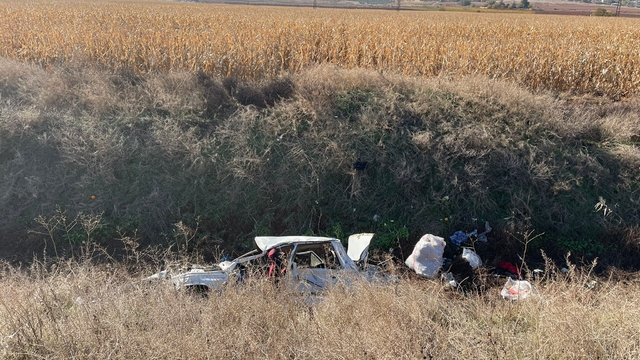 Şanlıurfa'da otomobil devrildi; 5 yaralı