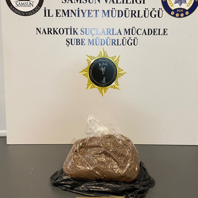 Samsun'da uyuşturucu operasyonlarında 2 zanlı yakalandı