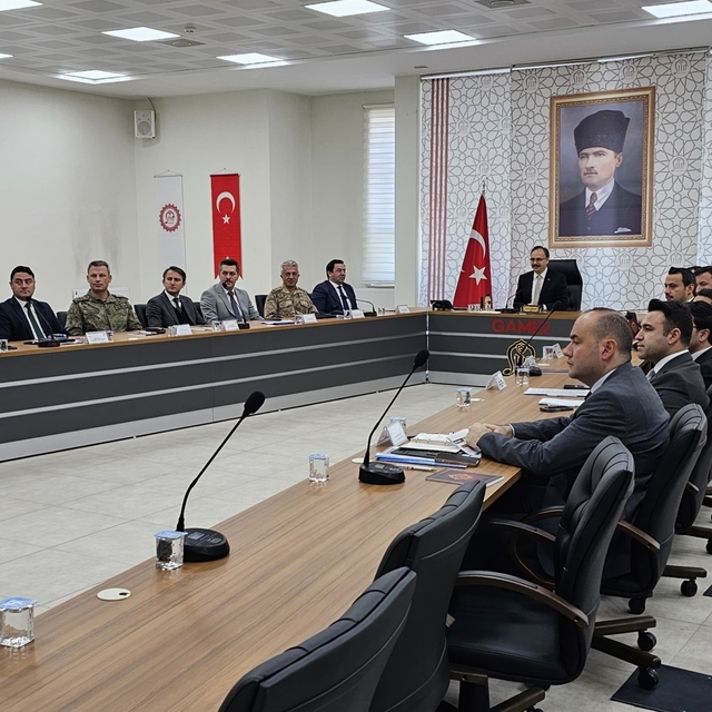 Siirt'te "Asayiş ve Güvenlik Değerlendirme Toplantısı" düzenlendi