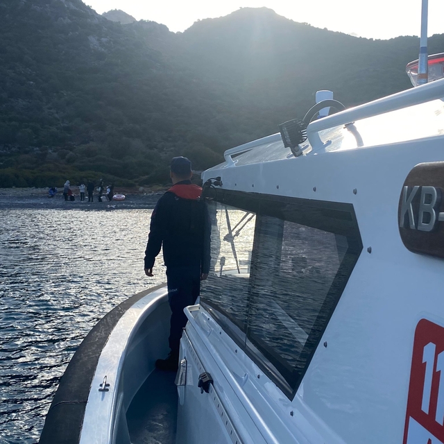 Muğla'da 10 düzensiz göçmen yakalandı
