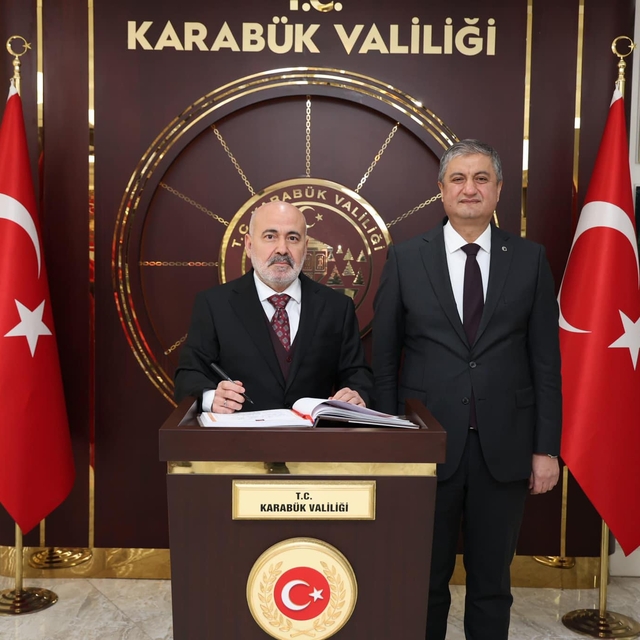 İçişleri Bakan Yardımcısı Mehmet Sağlam, Karabük'te ziyaretlerde bulundu