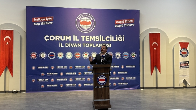 Memur-Sen Genel Başkanı Yalçın: "Toplu sözleşme sistemi tıkanmıştır"