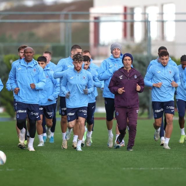 Trabzonspor'da Kasımpaşa mesaisi başladı