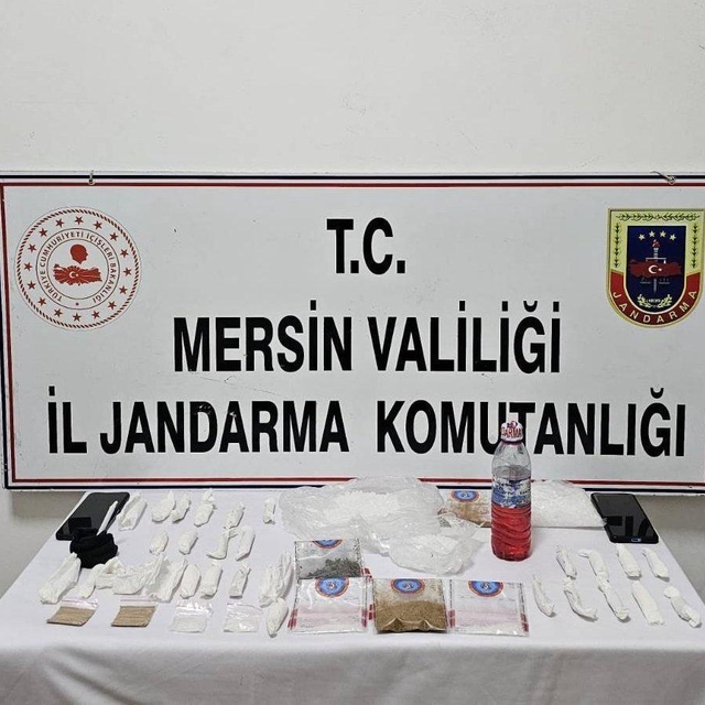 Mersin'de uyuşturucu operasyonunda 8 zanlı yakalandı