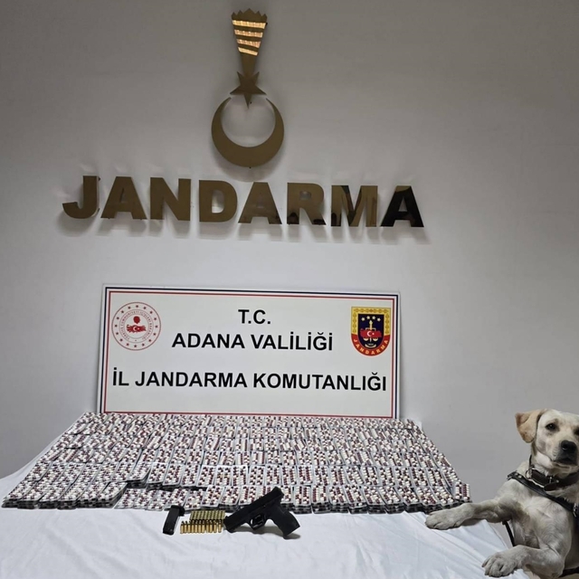 Adana'da 8 bin 523 uyuşturucu etkili hap ele geçirildi
