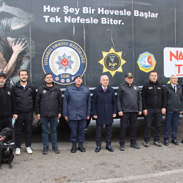 Narko Tır Kırklareli'nde ziyarete açıldı