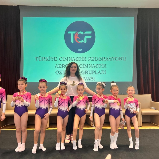 Samsun'un minik yıldızları Türkiye 4'üncüsü oldu