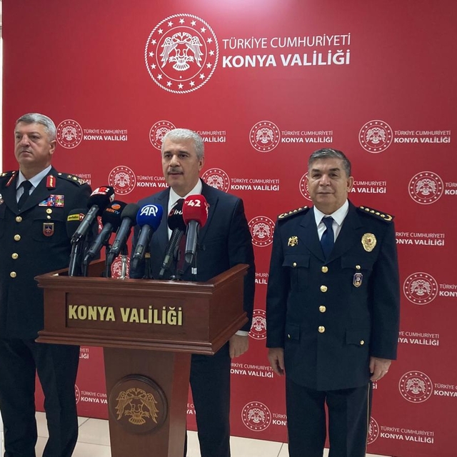 Konya Valisi İbrahim Akın, aylık asayiş ve güvenlik değerlendirmesi yaptı