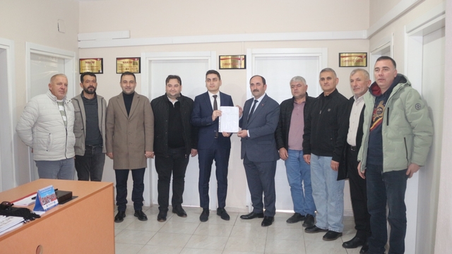 AK Parti Demirköy İlçe Başkanı Koca mazbatasını aldı