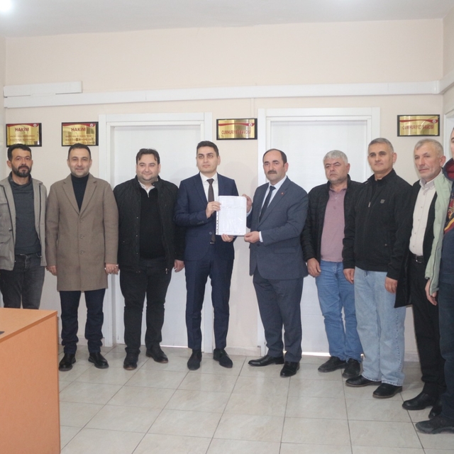 AK Parti Demirköy İlçe Başkanı Koca mazbatasını aldı