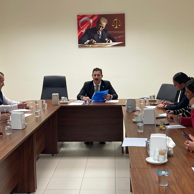 Çorlu Cumhuriyet Başsavcısı Yücel basın mensuplarıyla bir araya geldi