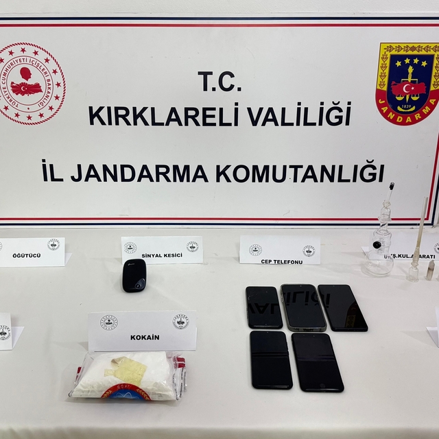 Kırklareli'nde uyuşturucu operasyonunda 5 zanlı yakalandı