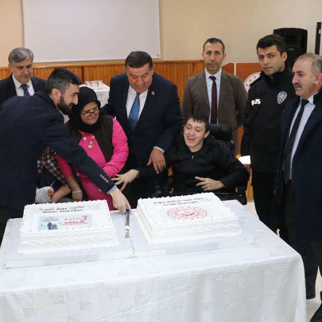 Havza'da 3 Aralık Dünya Engelliler Günü kutlandı