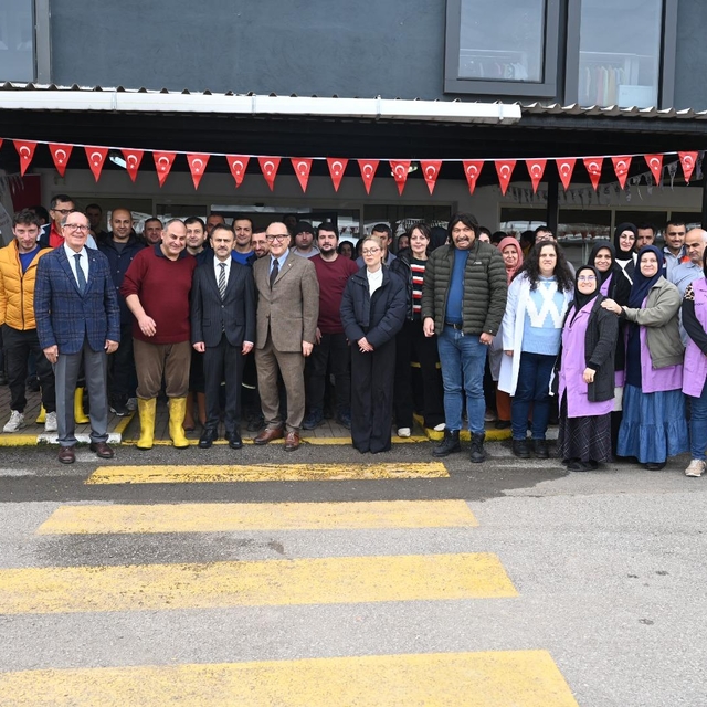 Kocaeli Valisi Aktaş'tan Bizimköy Engelliler Üretim Merkezi'ne ziyaret