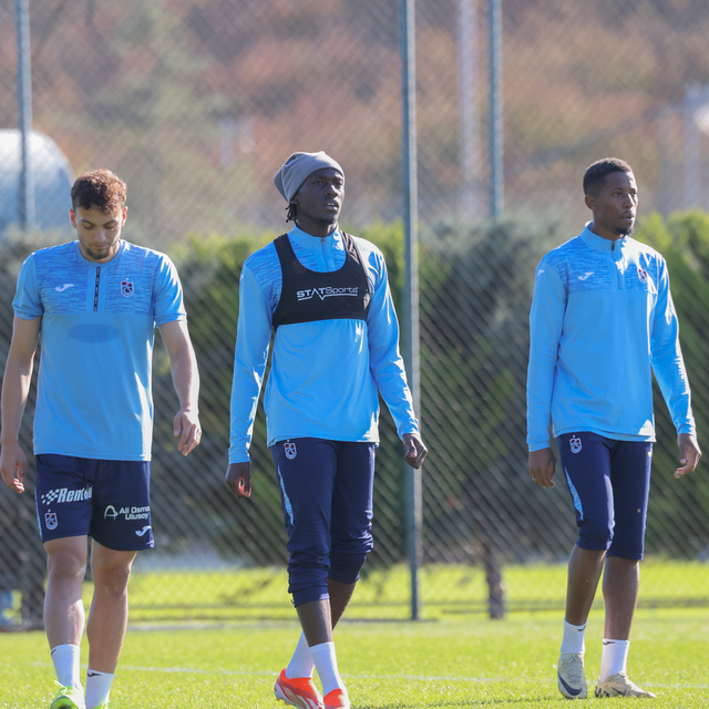 Trabzonspor'da Kasımpaşa hazırlıkları sürdü