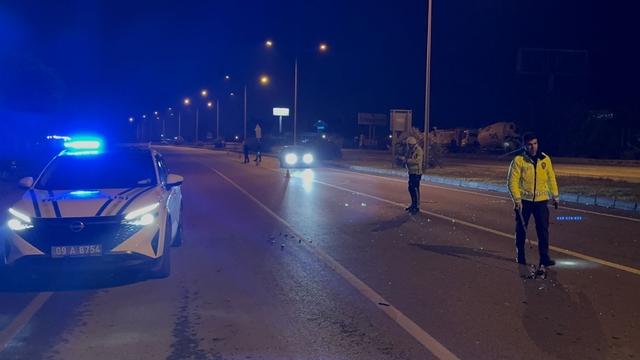 Söke'de pikabın çarptığı yaya yaralandı