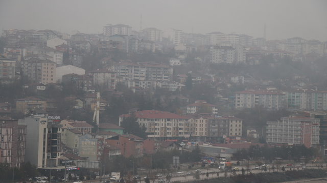 Karabük'te sis etkili oldu