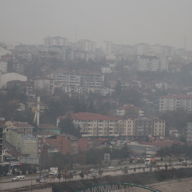 Karabük'te sis etkili oldu