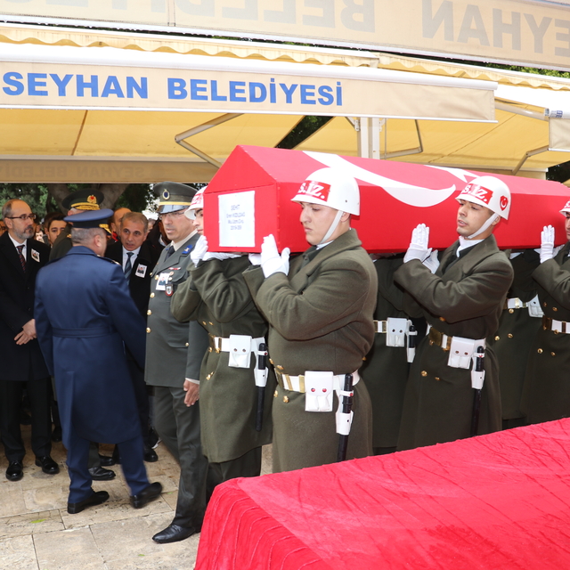 Adana'da şehit Uzman Çavuş Eren Kızıldağ için tören düzenlendi