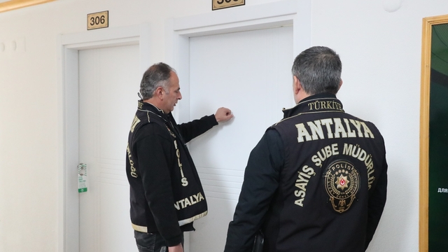 Antalya'da günübirlik kiralanan yerler denetlendi