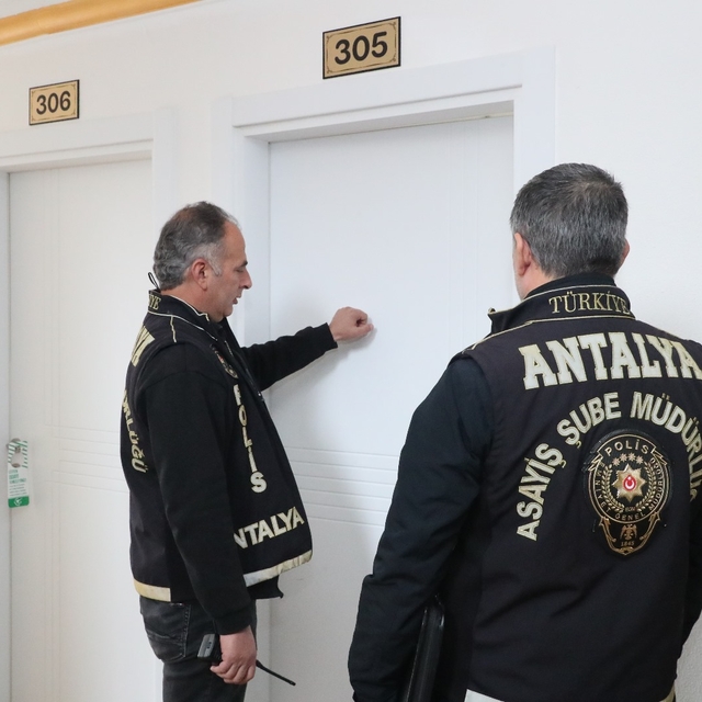 Antalya'da günübirlik kiralanan yerler denetlendi