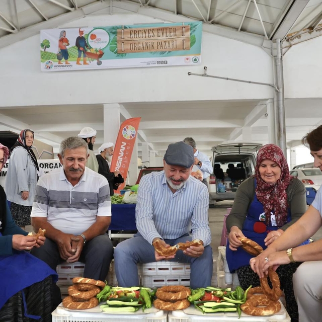 Kayserili çiftçiler ekolojik tarımla 5 milyon 756 bin lira gelir elde etti